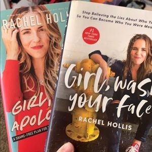 Girl Wash Your Face & Girl Stop apologizing books